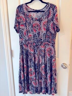 Sami & Jo Paisley Dress Size XL